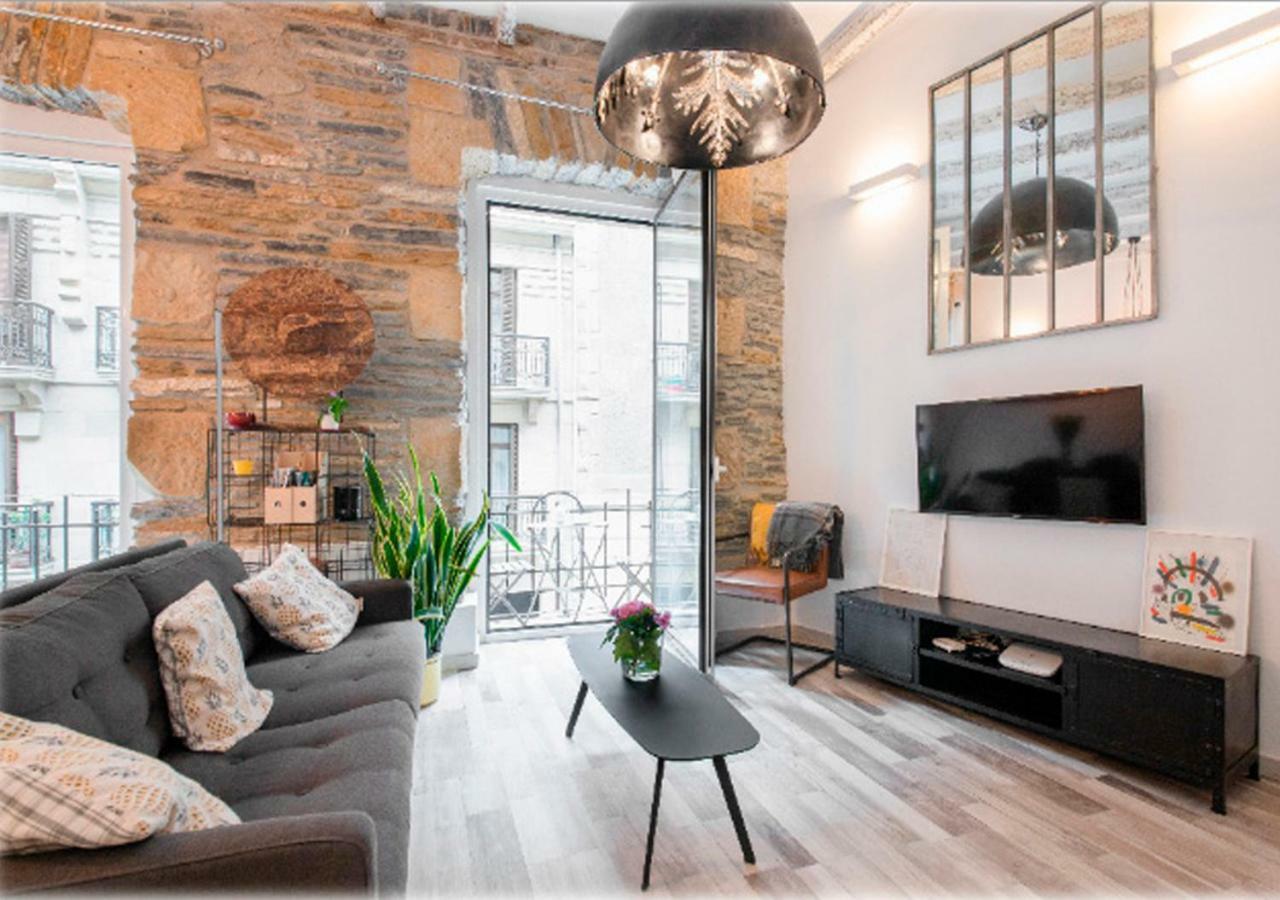 San Sebastian Very Nice Apartment 100M From La Kontxa Beach Buitenkant foto